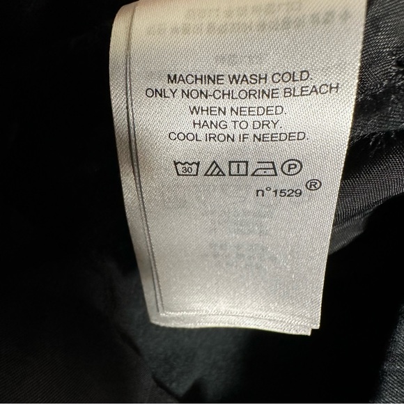 Lauren Ralph Lauren Shorts Women Size W22 Black Shlash Pockets 9" Bermuda RLL - Picture 12 of 12